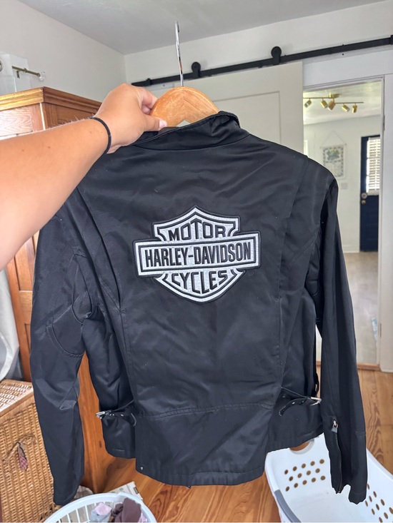 Harley-Davidson Jackets & Blazers - Harley-Davidson Women’s Black Motorcycle Jacket medium